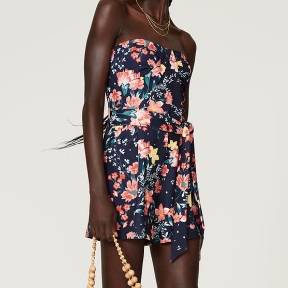 Great Jones
Blue Floral Strapless Romper - Picture 1 of 7
